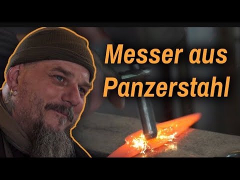 Der Messerschmied aus den Allgäu.    Messer aus Panzerstahl.                 Handgeschmiedete Messer