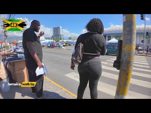 ✓Walking Grand Market Day In Half Way Tree Jamaica 🇯🇲