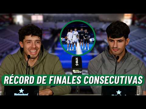 COELLO AND TAPIA SPEAK - PRESS CONFERENCE AFTER ADVANCING TO THE GIJON PREMIER PADEL P2 FINAL