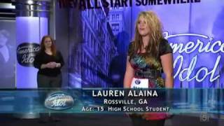 Lauren Alaina Audition - American Idol Season 10