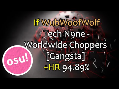 If "WubWoofWolf | Tech N9ne - Worldwide Choppers [Gangsta]" was HR 94.89%