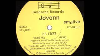 Jovonn - Be Free