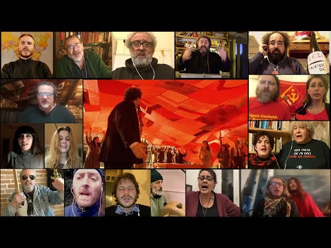 "Bandiera Rossa" cantata collettiva 21 gennaio 2021