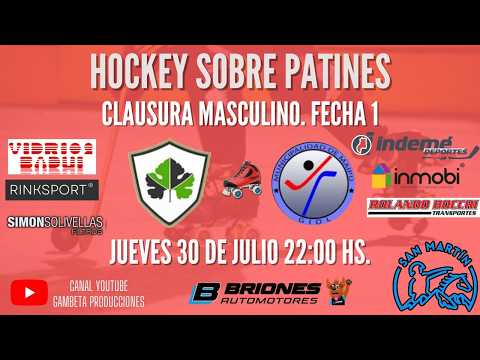 HOCKEY PATIN | SENIOR MASCULINO | F1 | BANCO MENDOZA - MAIPU GIOL
