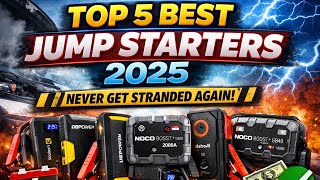 Top 5 Best Jump Starters 2025 🚗⚡ Never Get Stranded Again!