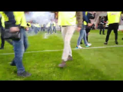 Incidente la finalul meciului FCSB - Dinamo