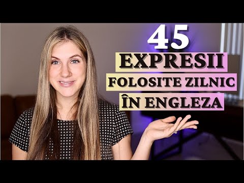 45 English expressions very often used in everyday life.