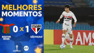 Boston River 0 x 1 São Paulo - Melhores momentos | Sul-Americana 2026