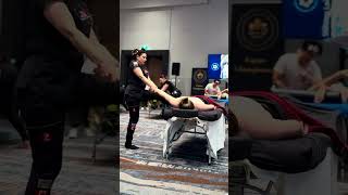 Sport Massage Stretching With Deep Crack | Full Body Mobility Release #sportmassage