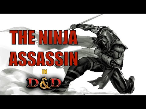 The Ninja Assassin (Shinobi): D&D 5e Character Build