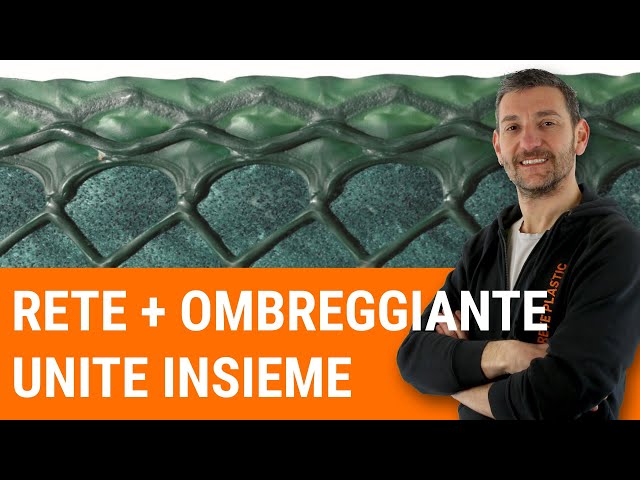 Grillage en plastique plus brise-vue