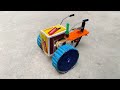 How To Make Matchbox Tractor With Trolley DIY Matchbox Truck Using DC Motor