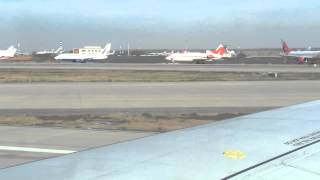 preview picture of video 'Moscow, Domodedovo airport takeoff with S7 A319 - взлет из аэропорта Домодедово, Москва'