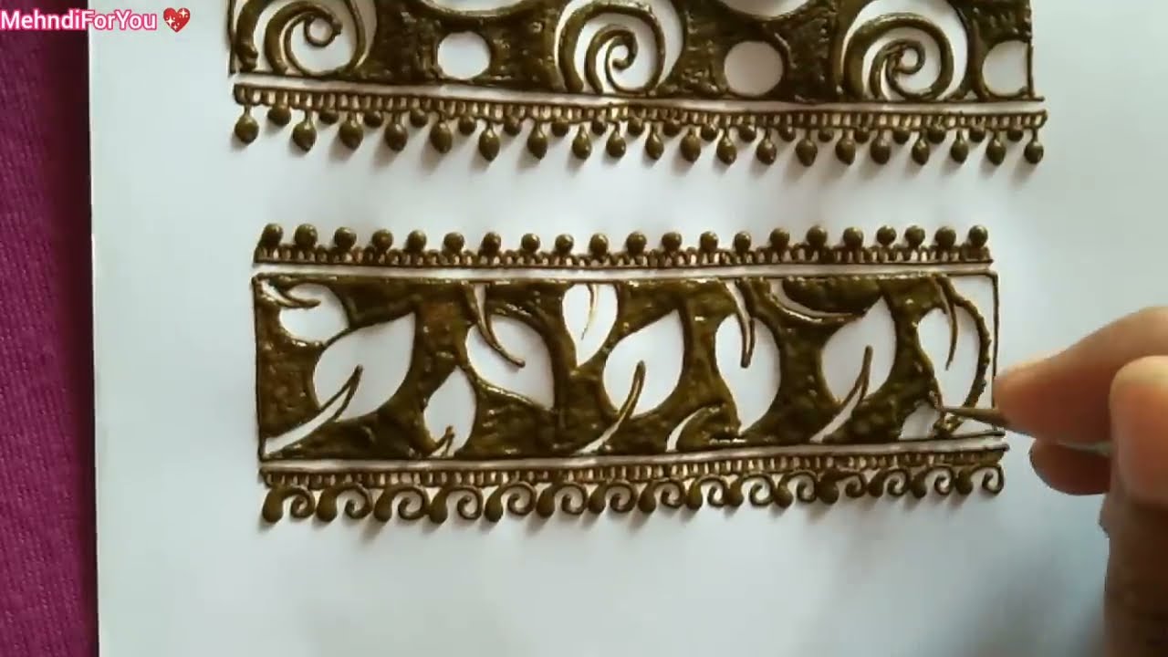 easy to use bangle mehndi design patterns by mehndi for you