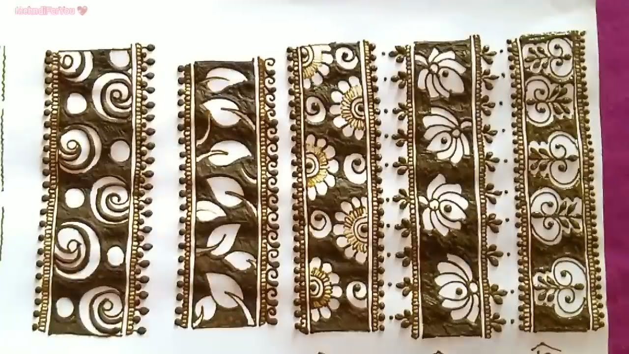 easy to use bangle mehndi design patterns by mehndi for you