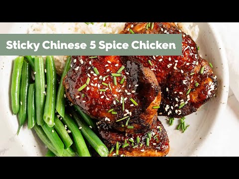 Sticky Chinese 5 Spice Chicken