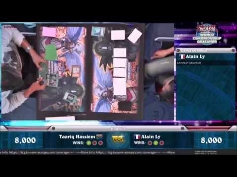 Yugioh WCQ European Championship 2014  Round 4 Taariq Hassiem (Prophecy) vs Alain Ly (HAT)