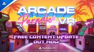 Arcade Paradise VR - Free Content Update Trailer Trailer