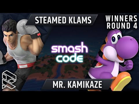 Smashcode 12/20/18 - Kamikaze (Yoshi, K. Rool) vs Steamed Klams (Mac) - Winners Round 4
