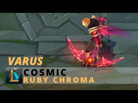 Cosmic Varus Ruby Chroma - League Of Legends