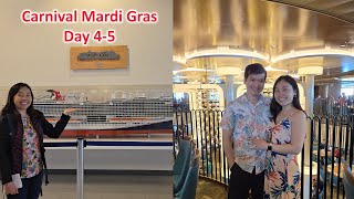 Carnival Mardi Gras Day 4-5: Havana Cabana, thermal suite, hidden room