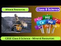 CBSE Class 8 Science Mineral Resources