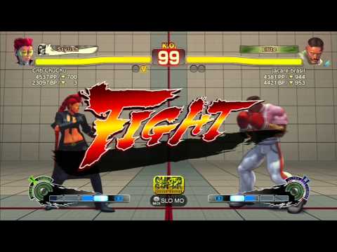 Cnb ChuChu(C.Viper) VS jacare brasil(Dudley) SSF4 AE 2012 Live