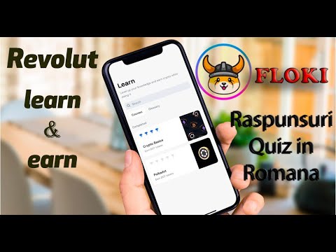Revolut - Quiz Floki (Raspunsuri in Romana)