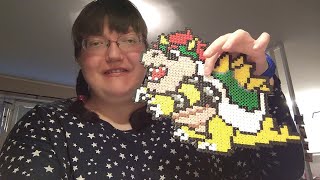 År 2018. Har gjort lite Super Mario pärlplattor