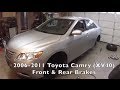 Front/Rear Brakes -Toyota Camry 2006-2011 