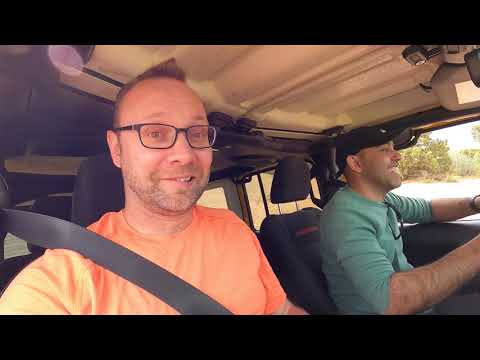 Moab day 3 Hells Revenge trail in a Jeep