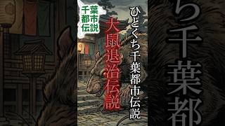 巨大ネズミと猫との死闘【千葉県旭市】ひとくち千葉都市伝説 #旅行 #都市伝説