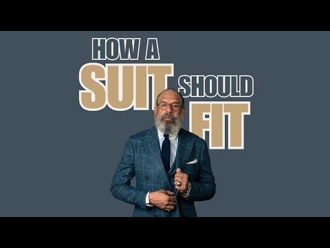 How a Suit Should Fit
