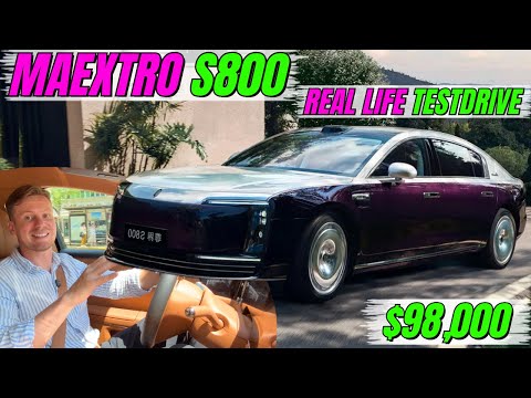 Thumbnail for MAEXTRO s800 - Rolls-Royce & Maybach Killer from China! $98,000 Hybrid EV - FULL REVIEW & TEST DRIVE by Maextro S800