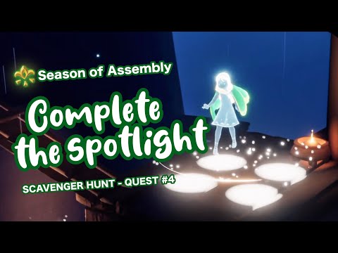 Complete the spotlight scavenger hunt - Quest 4 | Season of Assembly | Hidden Forest | Sky: CotL