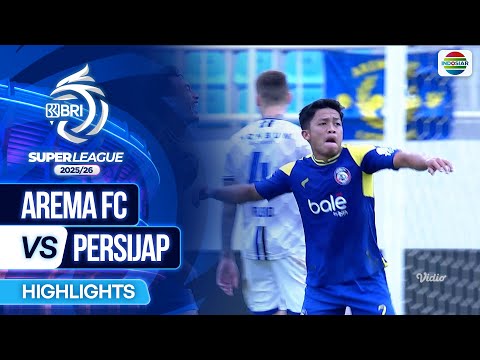 Arema FC VS Persijap - Highlights | BRI Super League 2025/26