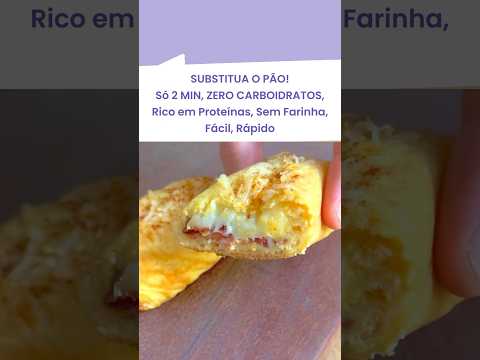 Café da manhã low carb, zero carboidratos