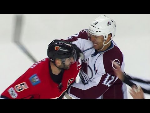 Former Flames captain Iginla stirring things up with current captain Giordano
