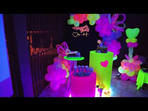 Fiesta Neon Decoracion Party