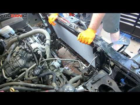 How to Install Radiator and Radiator Fan on Chevy/GM Vehicles with 5.3L V8 Engine (Silverado, Sierra