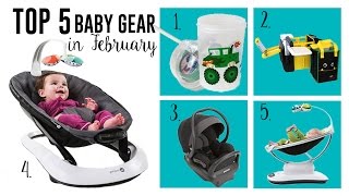 Top 5 Baby Gear in February