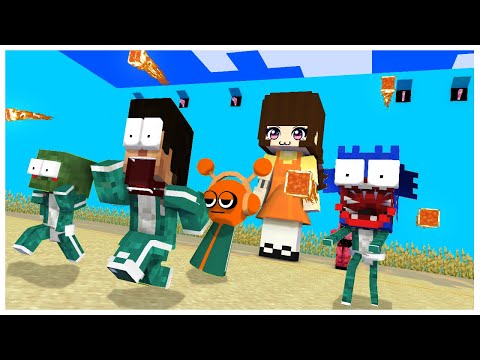 SQUID GAME 2 WITH SPRUNKI SIGMA BOY - Minecraft Animation