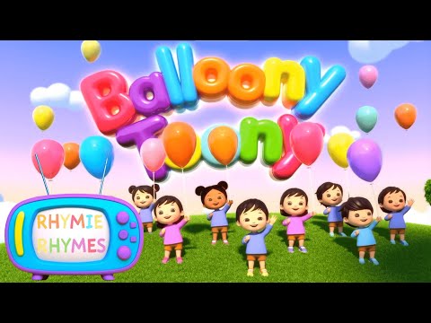 Balloony Toony | Nursery Rhyme for Kids | Rhymie Rhymes