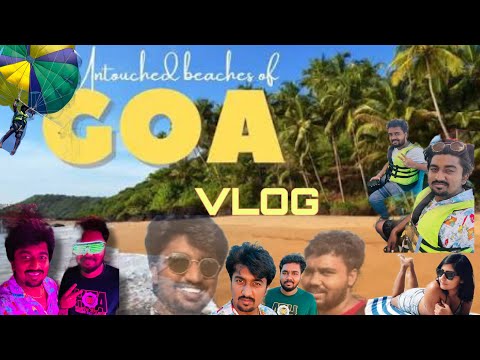WE WENT WILD IN GOA! 🌴 Baga Beach, Parasailing & Epic Nightlife! 🍻Pub Dancing | Vignesh VN & Arbaaz