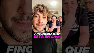 fingindo que está em live @kauemartins1997 #livedobrino #humor #MundinhoBrino