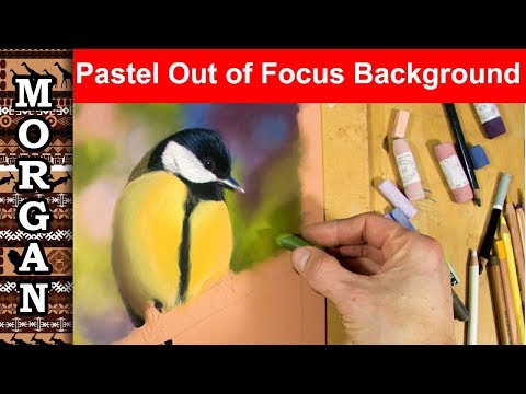 Pastel out of focus background - Jason Morgan art