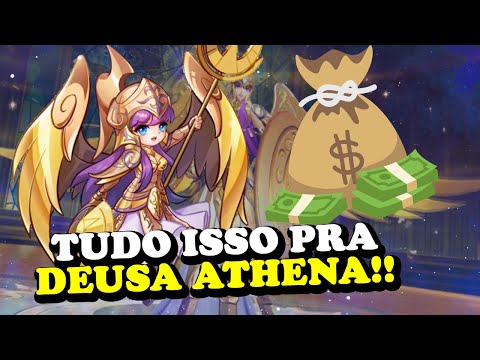 INCRÍVEL!!! RECEBI 1.700 REAIS PRA PEGAR A DEUSA ATHENA, MUITO OBRIGADO - Saint Seiya : Awakening