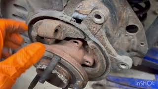 Ford edge rear hub bearing replacement
