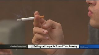 Setting An Example To Prevent Teen Smoking