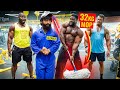 ELITE Powerlifter ANATOLY Use 32kg Mop Pretended To Be A CLEANER In A GYM 34